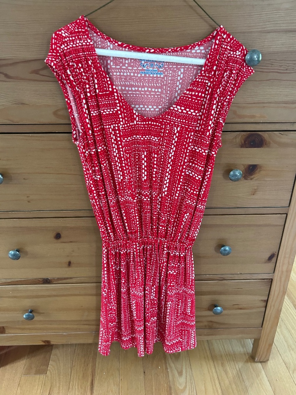 Red dress